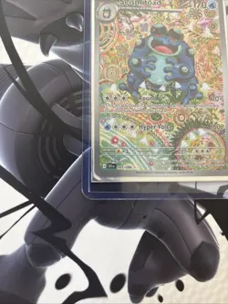 PACK FRESH Seismitoad Pokemon Card Black Bolt 105/086 Mint Condition - Image 3