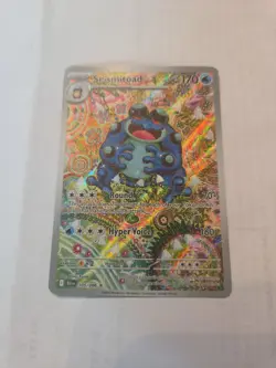 PACK FRESH Seismitoad Pokemon Card Black Bolt 105/086 Mint Condition - Image 1