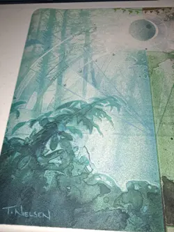 Terese Nielsen MTG Guru Forest Playmat Signed - Image 4