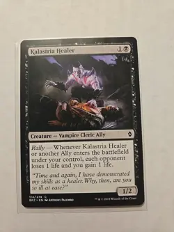 Kalastria Healer - Battle for Zendikar - LP - MTG Magic - Common - Creature - Image 1