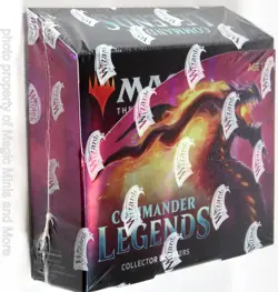 COLLECTOR Booster Box ~ COMMANDER LEGENDS MtG 12 pack sealed Magic WotC - Image 1