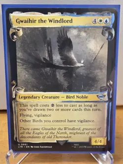 Gwaihir the Windlord #661 Showcase Scrolls - The Lord of the Rings MTG - Image 1