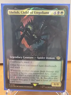 Shelob Child of Ungoliant, #785, Extended Surge Foil MTG, Lord of the Rings - Image 1