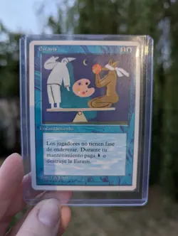 Stasis MTG Core Set 5th FWB Portuguese + 4th Spanish Non-English Foreign 2 Cards - Image 2