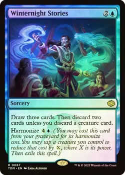 Foil Winternight Stories [Tarkir: Dragonstorm] MTG - Image 1