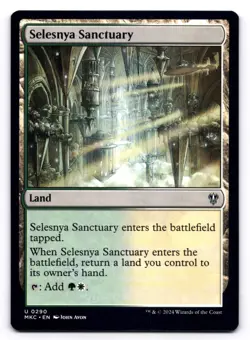 Selesnya Sanctuary NM Commander: Murders at Karlov Manor 0290 MTG Regular - Image 1
