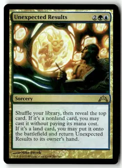 MTG Foil Unexpected Results Gatecrash - HP English - Image 1