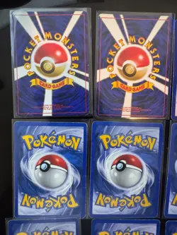 pokemon first ed vintage mixed lot with fossil holo gengar and erika's clefable - Image 4