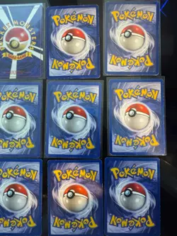 pokemon first ed vintage mixed lot with fossil holo gengar and erika's clefable - Image 5