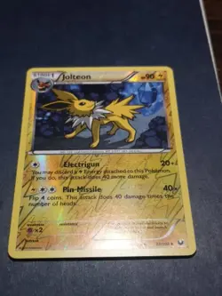 2012 Pokemon TCG - Jolteon (Reverse Holo) 37/108 Dark Explorers - Image 1