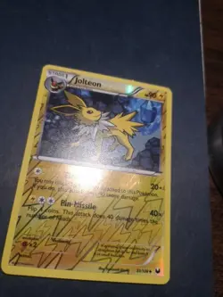 2012 Pokemon TCG - Jolteon (Reverse Holo) 37/108 Dark Explorers - Image 4