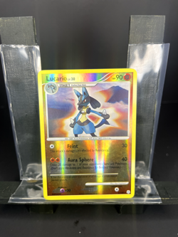 Lucario 6/130 Diamond and Pearl Reverse Holo - Pokemon TCG - Image 1