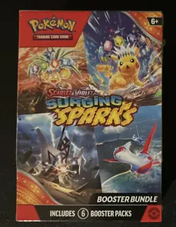 Pokemon TCG Scarlet & Violet Surging Sparks Booster Bundle | Brand New & Sealed - Image 1