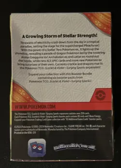 Pokemon TCG Scarlet & Violet Surging Sparks Booster Bundle | Brand New & Sealed - Image 3