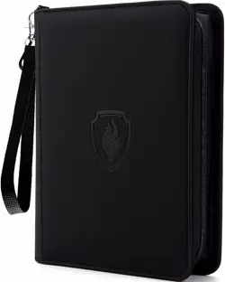 Portable PU Card Collection Album - 4 Pocket Binder for MTG, TCG, Sports Cards - Image 3