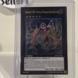 Yugioh Number C104: Umbral Horror Masquerade JOTL-EN056 Ultimate Rare 1st Ed NM - Image 2