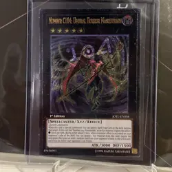 Yugioh Number C104: Umbral Horror Masquerade JOTL-EN056 Ultimate Rare 1st Ed NM - Image 4