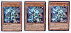 3x THE PHANTOM KNIGHTS OF FRAGILE ARMOR 1ST WIRA-EN005 SUPER YUGIOH NM - Image 1