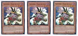 3x Yugioh Blackwing - Steam the Cloak DRLG-EN028 Super Rare x3 LP - Image 1