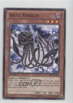 Skull Kraken 1st Ed. YuGiOh Star Pack 13 #SP13-EN007 READ - Image 1