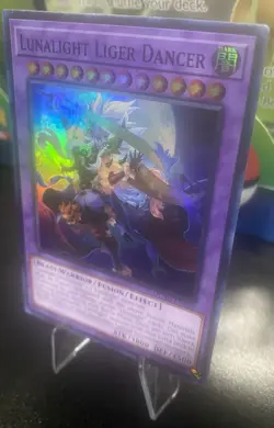 Yugioh Lunalight Liger Dancer DUAD-EN030 Super Rare 1st Edition Yu-Gi-Oh! New! ✨ - Image 2