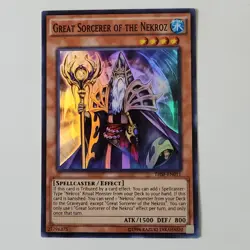 Great Sorcerer of the Nekroz - THSF-EN011 - NM/VLP - Super Rare - Unlim - Yugioh - Image 1