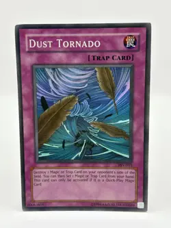 Yugioh Dust Tornado PSV-011 Super Rare Original Print NM Yu-Gi-Oh - Image 1