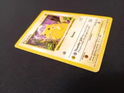 Pikachu Red Cheeks 58/102 Original Base Set Shadowless Non Holo Pokemon Card NM - Image 5