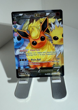 Pokemon Card - Flareon EX (Full Art) RC28/RC32 Radiant Collection Holo Rare - Image 1