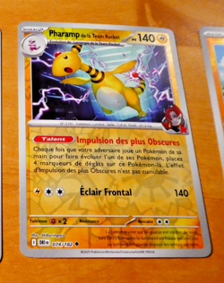POKEMON RIVALITES DESTINEES CARD REVERSE HOLO CARTE 074/182 DRI FR MINT - Image 1