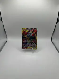 Pokemon GX Full Art Charizard and Braixen Tag Team Card 212/236 - Image 1