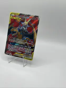 Pokemon GX Full Art Charizard and Braixen Tag Team Card 212/236 - Image 4