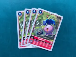 Yokomon BT15-001 Playset Exceed Apocalypse Digimon Card x4 - Image 1