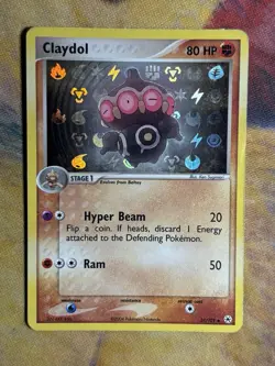 Claydol 31/101 Ex Hidden Legends Reverse Holo 2004 Stamped Era Pokemon Card - Image 1