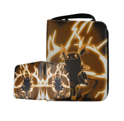 Pokemon Card Binder - Raichu Edition, 4-Pocket Pages, Holds 400 Cards New - Image 1