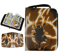Pokemon Card Binder - Raichu Edition, 4-Pocket Pages, Holds 400 Cards New - Image 2