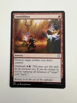 Vandalblast MTG Magic the Gathering Card NM Near Mint AFC - Image 1