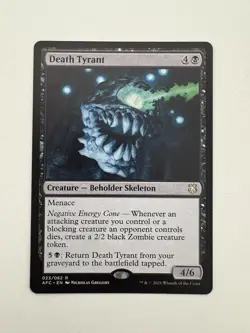 Death Tyrant MTG Magic the Gathering Card NM Near Mint AFC - Image 1
