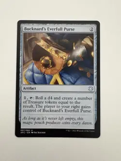 Bucknard’s Everfull Purse MTG Magic the Gathering Card NM Near Mint AFC - Image 1