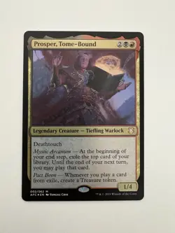 Prosper Tome-Bound Etched Foil Thick Display MTG Magic Card NM Near Mint AFC - Image 1