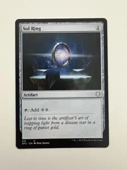 Sol Ring MTG Magic the Gathering Card NM Near Mint AFC - Image 1