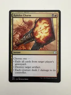 Rakdos Charm MTG Magic the Gathering Card NM Near Mint AFC - Image 1