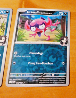 POKEMON RIVALITES DESTINEES CARD REVERSE HOLO CARTE 134/182 DRI FR MINT - Image 1