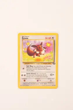 Pokemon Card - Eevee 51/64 Jungle Pokemon TCG Card NM 1999 - Image 1
