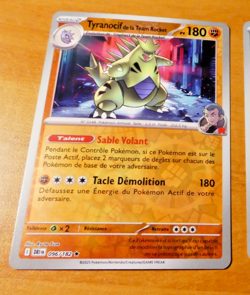 POKEMON RIVALITES DESTINEES CARD REVERSE HOLO CARTE 096/182 DRI FR MINT - Image 1