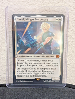 Cloud, Midgard Mercenary MTG. Final Fantasy Mythic - Image 2