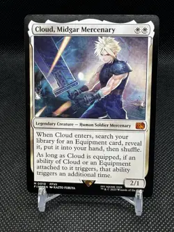 Cloud, Midgard Mercenary MTG. Final Fantasy Mythic - Image 1