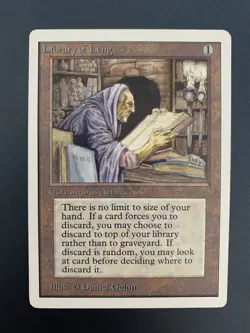 MTG | 1x Library Of Leng| Unlimited Edition | Magic The Gathering | *Kult - Image 1