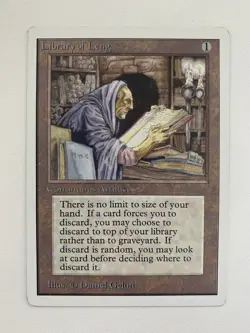 MTG | 1x Library Of Leng| Unlimited Edition | Magic The Gathering | *Kult - Image 3