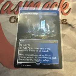 MTG Floodfarm Verge (Borderless) Duskmourn: House of Horror Regular #0330 - Image 1